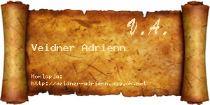 Veidner Adrienn névjegykártya